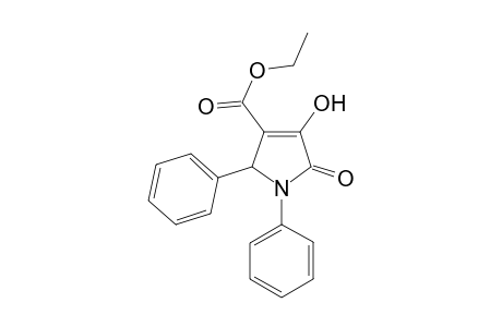 4-Hydroxy-5-oxo-1,2-diphenyl-2,5-dihydro-1H-pyrrole-3-carboxylic acid ethyl ester