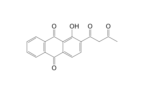 1-Hydroxy-2-(3-oxobutanoyl)anthracene-9,10-dione