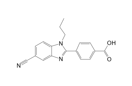 1-Propyl-5-cyano-1H-benzimidazole-2-(para - benzoic) Acid