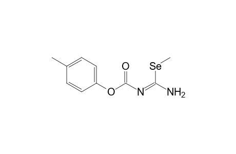 Methyl N-(4-methylphenoxycarbonyl)imidoselenocarbamate