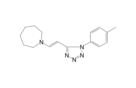 trans-5-[2-(hexahydro-1H-azepin-1-yl)vinyl]-1-p-tolyl-1H-tetrazole