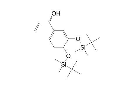 (+-)-(1S(R))-1-[(3',4'-bis-(tert-butyldimethylsilanoxy)phenyl)]prop-2-en-1-ol