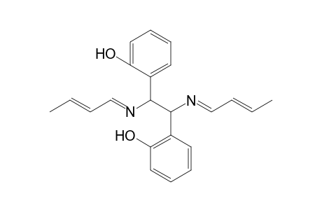 1,2-Bis(2-hydroxyphenyl)ethylenediamine, N,N'-bis(2-butenylidene)-