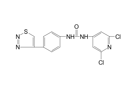 1-(2,6-dichloro-4-pyridyl)-3-[p-(1,2,3-thiadiazol-4-yl)phenyl]urea