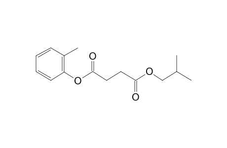 Succinic acid, isobutyl 2-methylphenyl ester