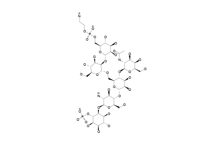 #1A;[6-O-(2-AMINOETHYL-PHOSPHONATO)-ALPHA-D-MANNOPYRANOSYL-(1->2)-ALPHA-D-MANNOPYRANOSYL-(1->6)-[(2-ACETAMIDO-2-DEOXY-BETA-D-GALACTOPYRANOSYL-(1->4)]-ALPHA-D-M