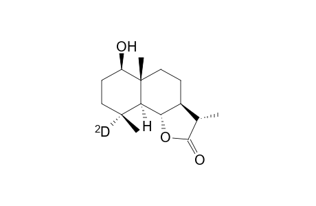 4.alpha.-Deuterio-11.beta.,13,15-trihydroreynosin