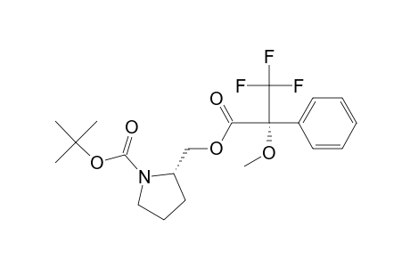 (2S,2'R)-N-(Tert-butoxycarbonyl)-2-(((2'-methoxy-2'-(trifluoromethyl)-2'-phenylacetyl)oxy)methyl)pyrrolidine