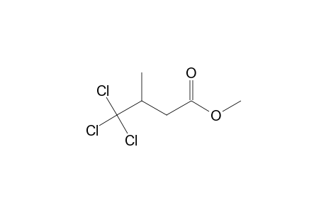 3-METHYL-4,4,4-TRICHLOROBUTYRIC ACID, METHYL ESTER