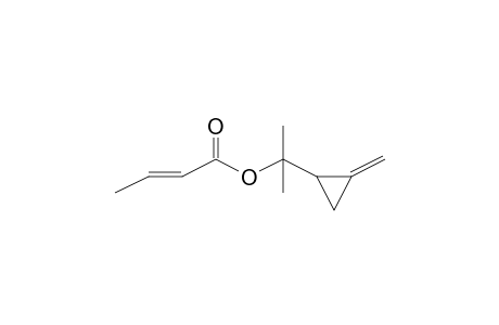 1-Methyl-1-(2-methylenecyclopropyl)ethyl (2E)-2-butenoate