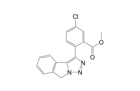 Methyl-2-(8H-[1,2,3]triazolo[5,1-a]isoindol-3-yl)-5-chlorobenzoate