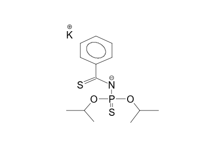 N-(DIISOPROPOXYTHIOPHOSPHORYL)THIOBENZAMIDE, POTASSIUM SALT