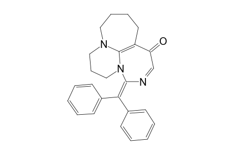 4-BENZHYDRYLIDENE-2,3,4,7,8,9,10,11-OCTAHYDRO-1-H-3A,5,11A-TRIAZABENZO-[EF]-HEPTALEN-7-ONE