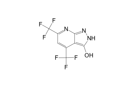 2H-Pyrazolo[3,4-b]pyridin-3-ol, 4,6-bistrifluoromethyl-