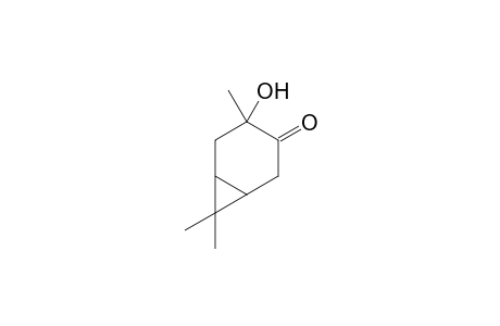 4-Hydroxy-4,7,7-trimethylbicyclo[4.1.0]hexan-3-one