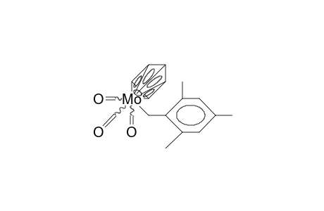 (2,4,6-Trimethyl-benzyl)-tricarbonyl.eta./5/-cyclopentadienyl-molybdenum(ii)