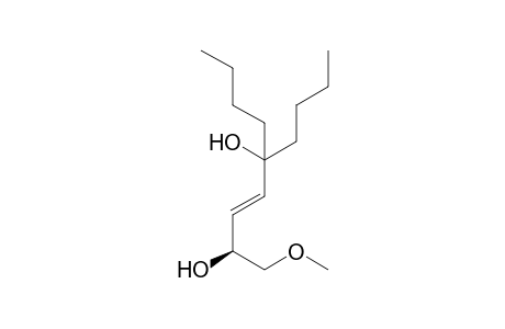 (+)-S-(E)-5-n-Butyl-1-methoxy-3-nonen-2,5-diol