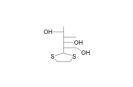 2,4,6-TRIDEOXY-2,6-HYDROXYMETHYL-4-C-METHYL-L-TALOSE,ETHYLENEDITHIOACETAL