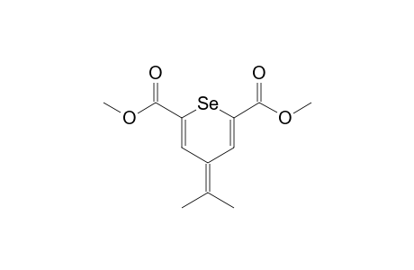 Dimethyl 4-isopropylidene-4H-selenopyran-2,6-dicarboxylate