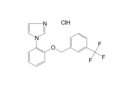 1-{o-{[m-(trifluoromethyl)benzyl]oxy}phenyl}imidazole, monohydrochloride