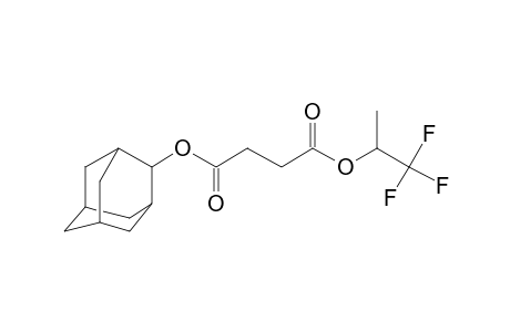 Succinic acid, 1,1,1-trifluoroprop-2-yl adamant-2-yl ester