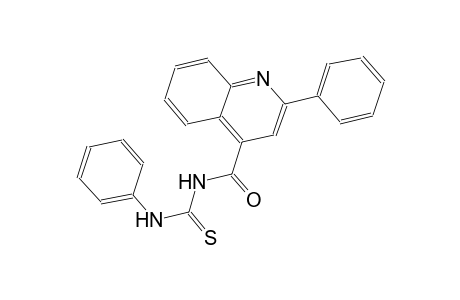 N-phenyl-N'-[(2-phenyl-4-quinolinyl)carbonyl]thiourea