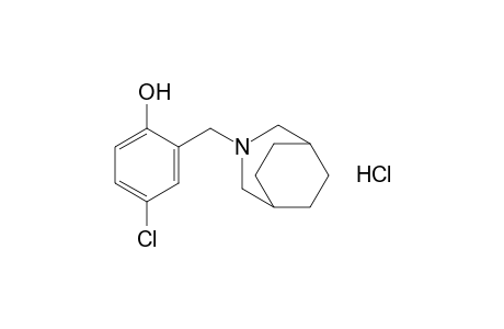 alpha-(3-Azabicyclo[3.2.2]non-3-yl)-4-chloro-o-cresol, hydrochloride