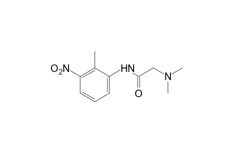 2-(dimethylamino)-3'-nitro-o-acetotoluidide