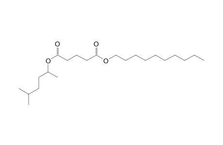 Glutaric acid, decyl 5-methylhex-2-yl ester