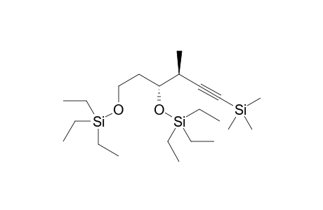 (R)-3,3,9,9-tetraethyl-5-((S)-4-(trimethylsilyl)but-3-yn-2-yl)-4,8-dioxa-3,9-disilaundecane