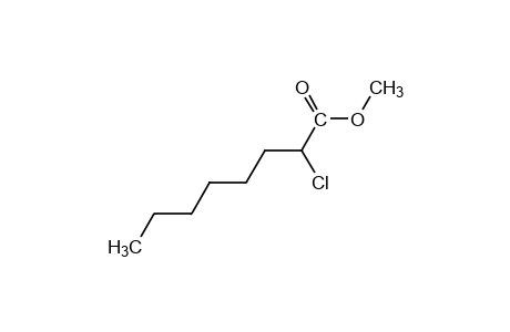 2-chlorooctanoic acid, methyl ester