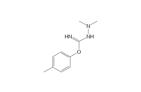 3,3-dimethylcarbazimidic acid, p-tolyl ester