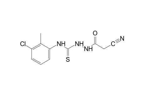 4-(3-chloro-o-tolyl)-1-(cyanoacetyl)-3-thiosemicarbazide
