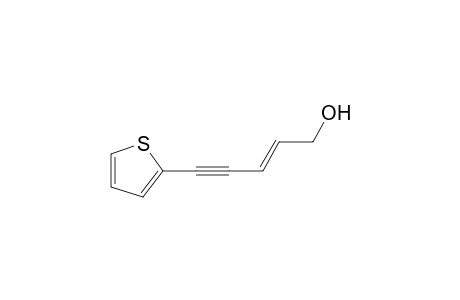 2-Penten-4-yn-1-ol, 5-(2-thienyl)-, (E)-