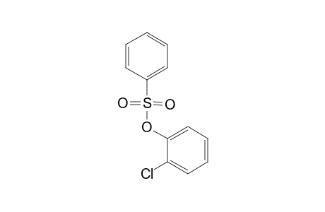 BENZENESULFONIC ACID, o-CHLOROPHENYL ESTER