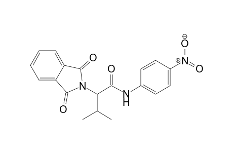 N-(4-Nitrophenyl)-3-methyl-2-phthalimidobutanamide