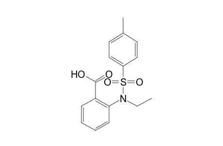 N-ethyl-N-(p-tolylsulfonyl)anthranilic acid