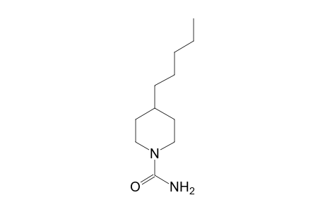 4-Pentyl-1-piperidinecarboxamide