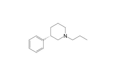 (3S)-3-phenyl-1-propyl-piperidine