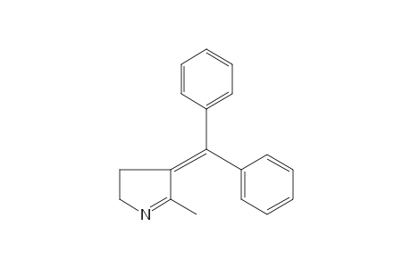 3-(diphenylmethylene)-2-methyl-1-pyrroline