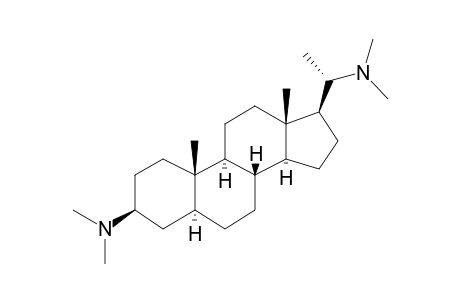 5.alpha.-Pregnane-3.beta.,20.alpha.-diamine, N,N,N',N'-tetramethyl-