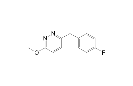 3-(4-Fluorobenzyl)-6-methoxypyridazine