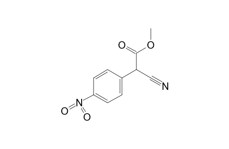 cyano(p-nitrophenyl)acetic acid, methyl ester