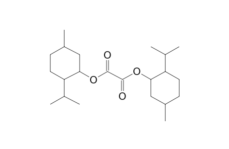 Oxalic acid, di(1-menthyl) ester