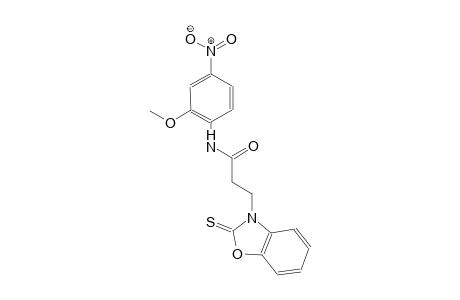 3-benzoxazolepropanamide, 2,3-dihydro-N-(2-methoxy-4-nitrophenyl)-2-thioxo-