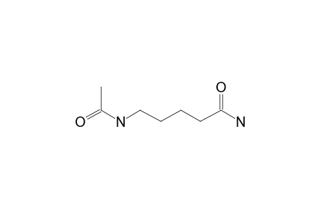 5-Aminopentanamide, N-acetyl-