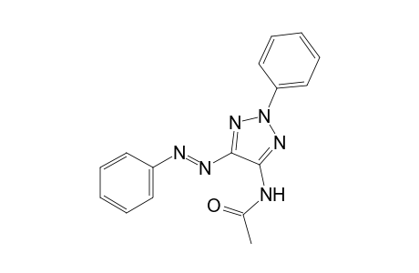 4-Acetamido-5-phenylazo-2-phenyl-1,2,3-triazole