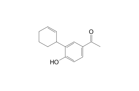 1-(3-cyclohex-2-en-1-yl-4-hydroxy-phenyl)ethanone