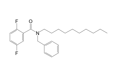 Benzamide, 2,5-difluoro-N-benzyl-N-decyl-