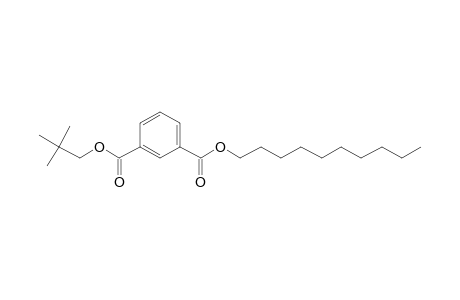 Isophthalic acid, decyl neopentyl ester